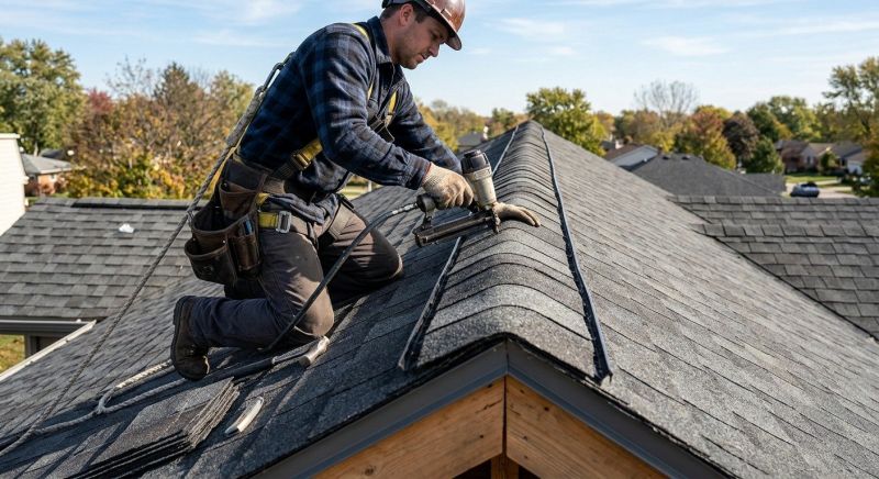 House Roof Repair in Troy, OH