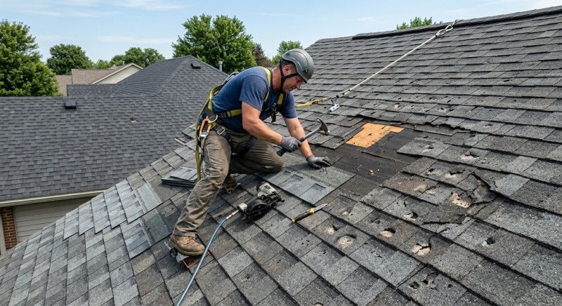 House Roof Repair in Vandalia, OH
