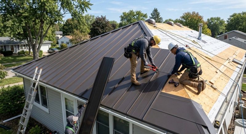 Metal Roof Installation in Medway, OH