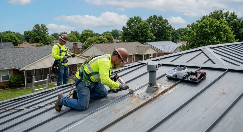 Metal Roof Repair in Clark County, OH