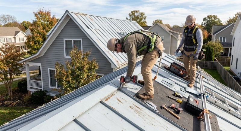 Metal Roof Repair in Tipp City, OH