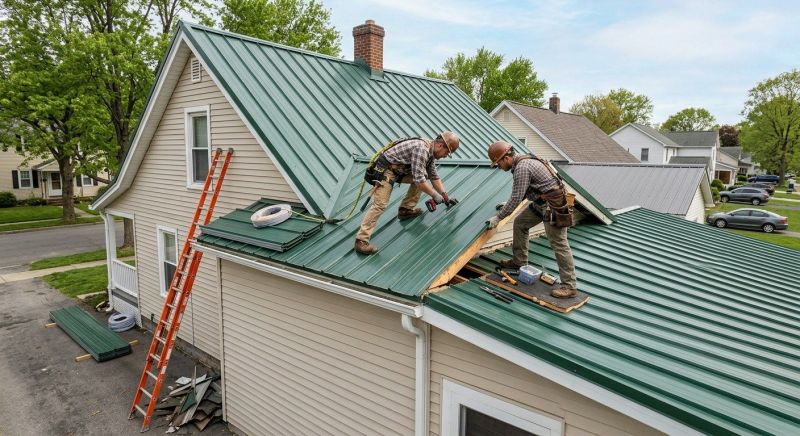 Metal Roof Repair in Yellow Springs, OH