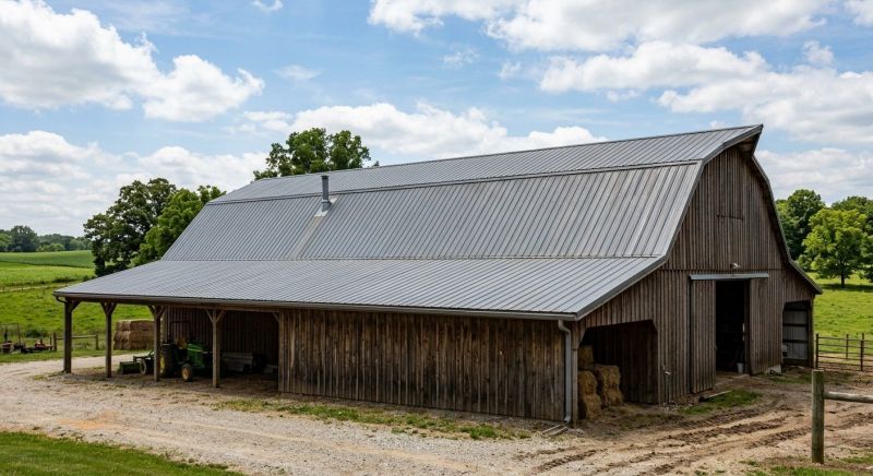 Pole Barn Roof Repair in Madison County, OH