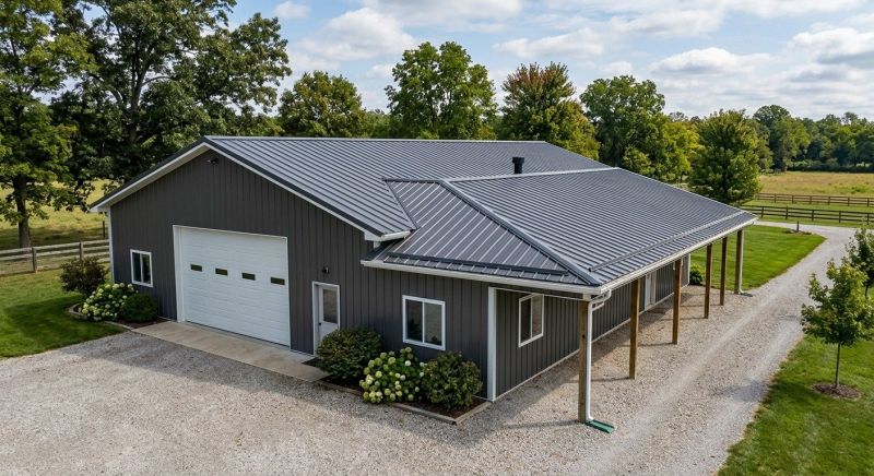 Pole Barn Roof Repair in South Vienna, OH