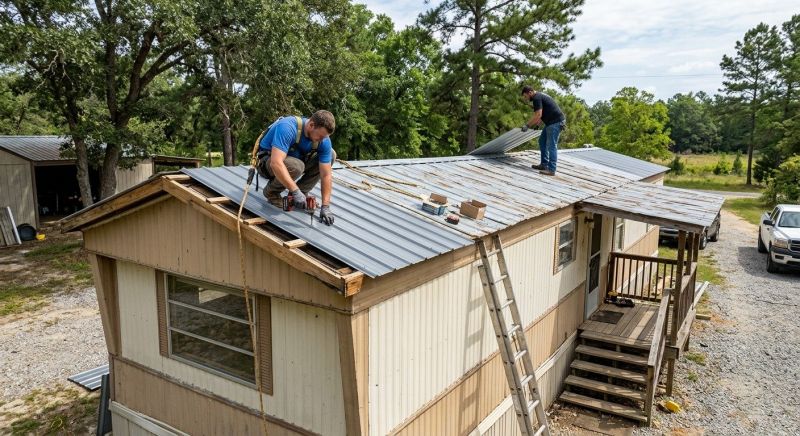 Pole Barn Roof Repair in South Vienna, OH