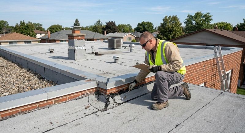 Roof Damage Inspection in Fairborn, OH