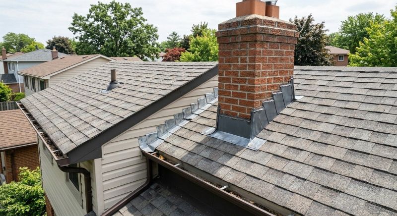 Roof Flashing Installation in Tipp City, OH