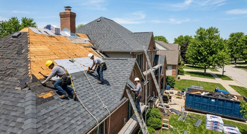 Roof Reshingling in Springfield, OH