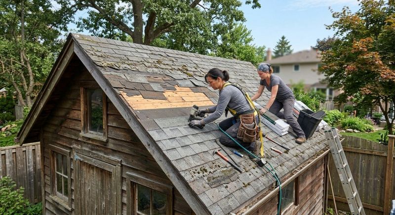 Roof Shingle Replacement in Springfield, OH