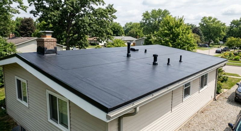 Rubber Roof Installation in Springfield, OH