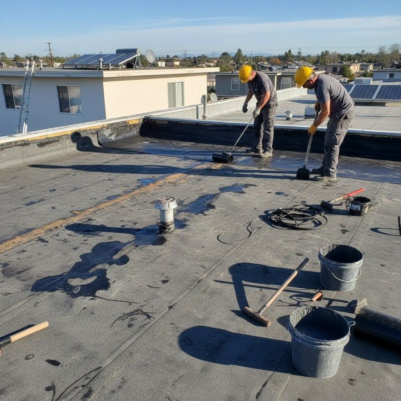 Rubber Roof Repair in Medway, OH