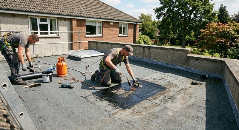 Rubber Roof Repair in New Carlisle, OH
