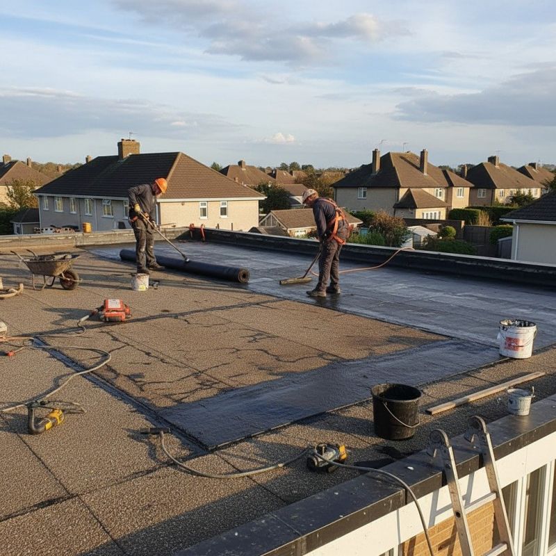 Rubber Roof Repair in South Vienna, OH