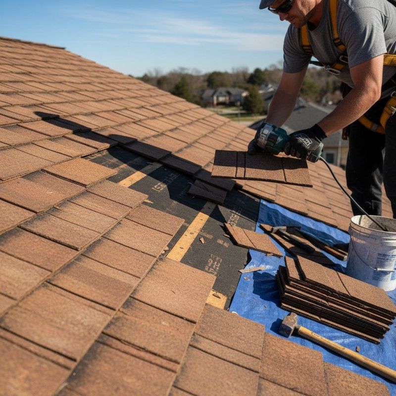 Shake Shingle Repair in Madison County, OH