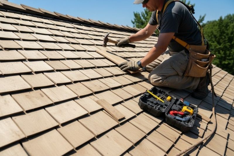 Shake Shingle Repair in Tipp City, OH