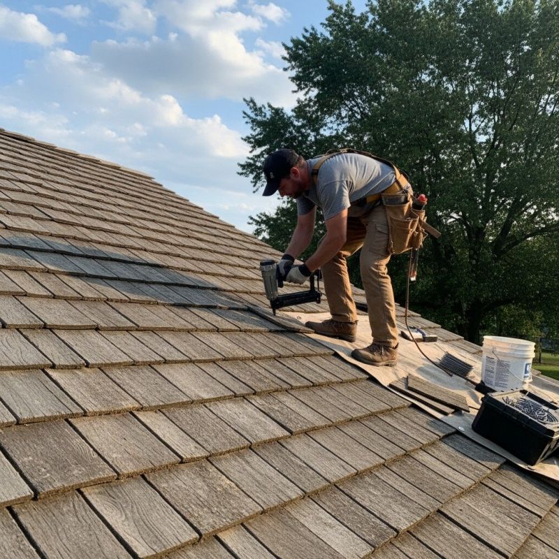 Shake Shingle Repair in West Liberty, OH