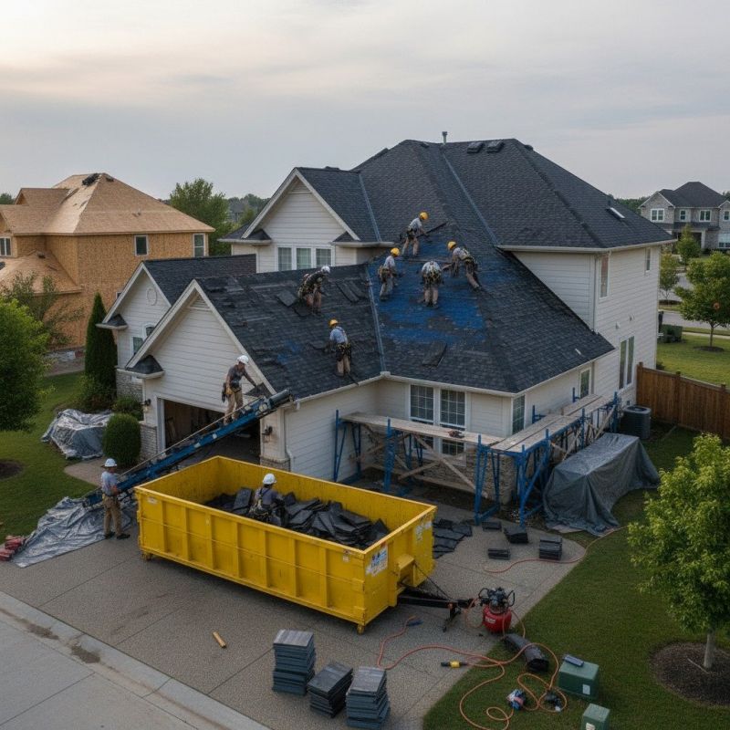 Shingle Roof Replacement in West Liberty, OH