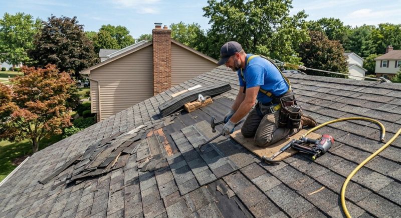 Shingles Repair in Mechanicsburg, OH