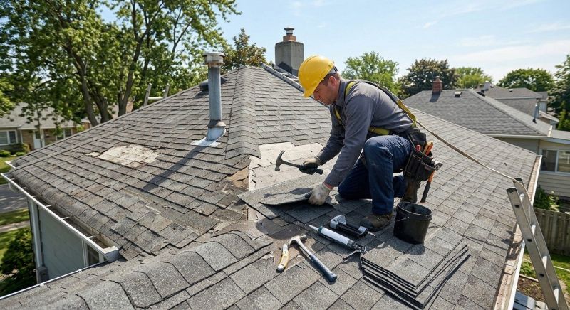 Shingles Repair in South Vienna, OH