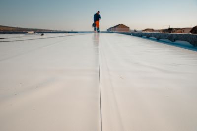 Single Ply Roof Repair in South Vienna, OH