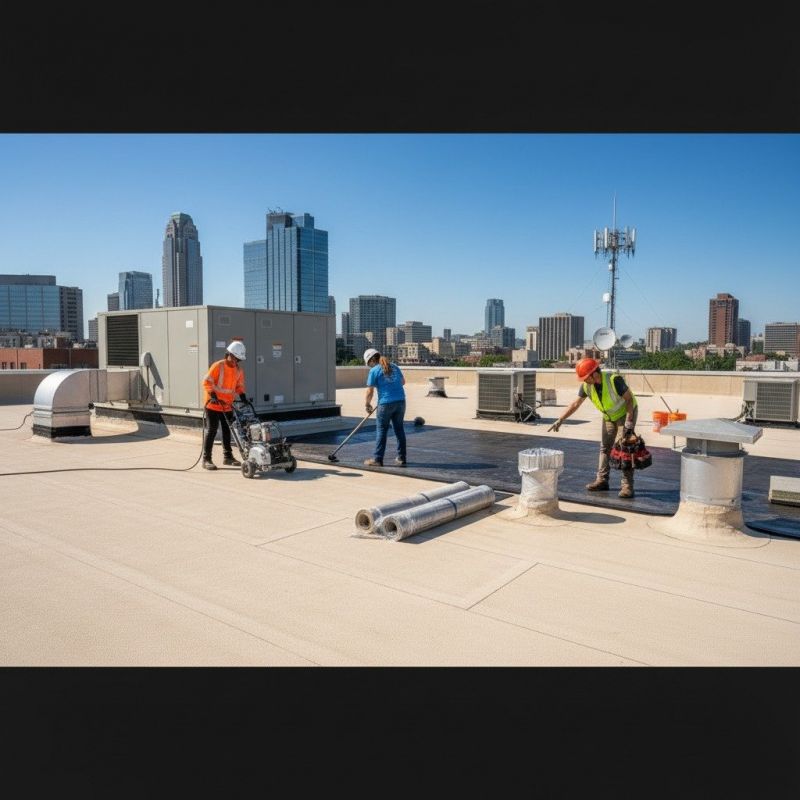 Single Ply Roof Repair in Tipp City, OH