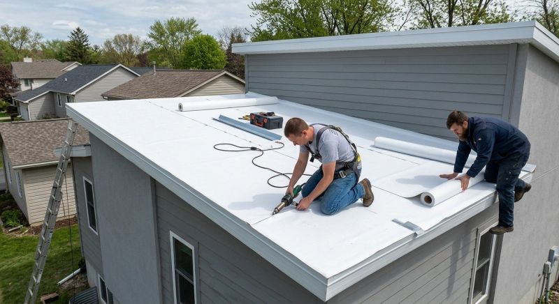 Single Ply Roof Repair in Vandalia, OH