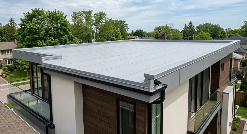 Single Ply Roof Replacement in South Vienna, OH