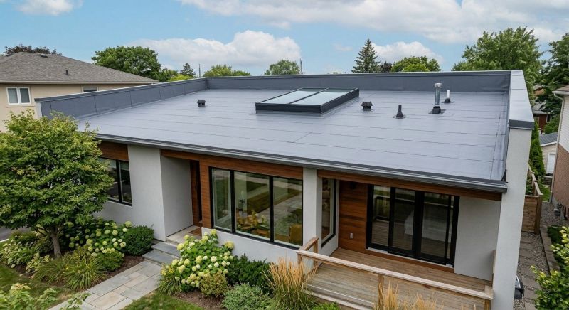 Single Ply Roof Replacement in West Liberty, OH