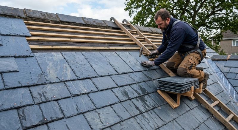 Slate Roof Construction in Xenia, OH