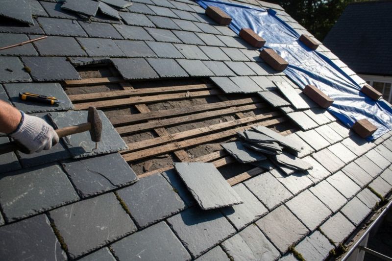 Slate Roof Leak Repair in Springfield, OH