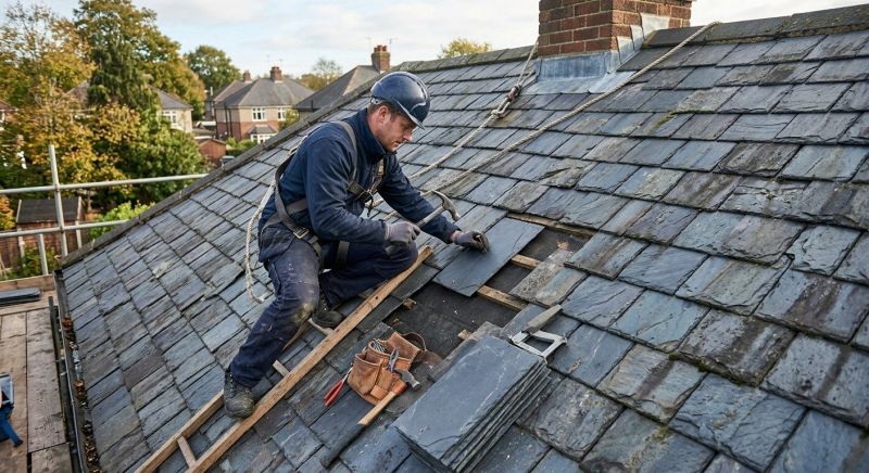 Slate Roof Repair in Troy, OH