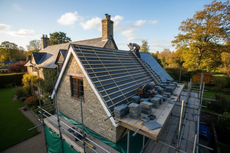 Slate Roof Replacement in Fairborn, OH
