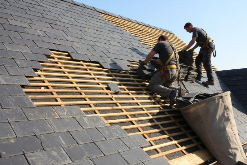 Slate Roof Replacement in Jamestown, OH
