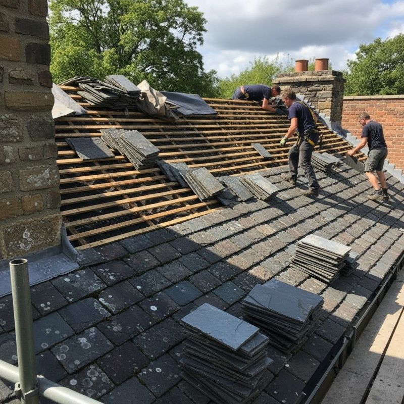 Slate Roof Replacement in Springfield, OH