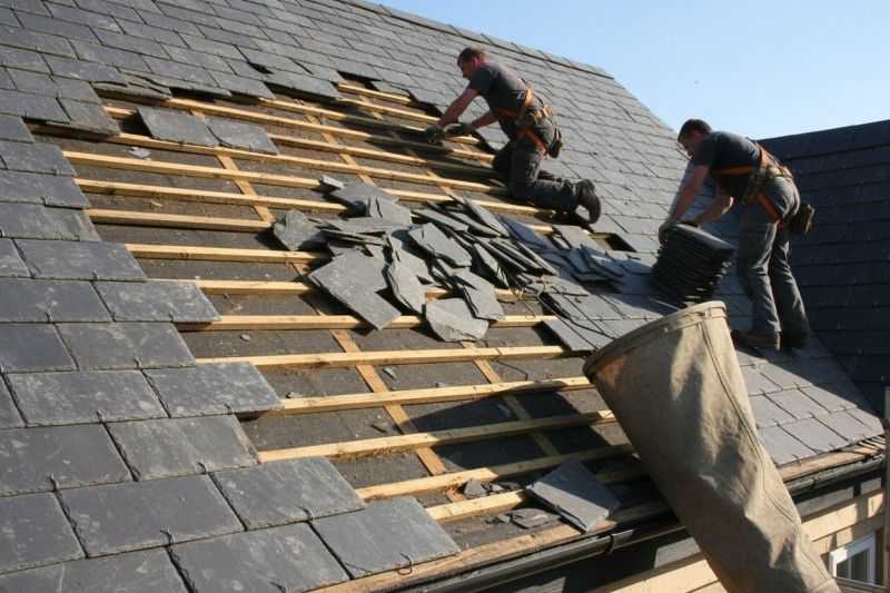 Slate Roof Replacement in South Vienna, OH