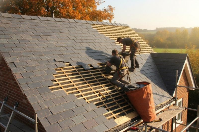 Slate Roof Replacement in Yellow Springs, OH