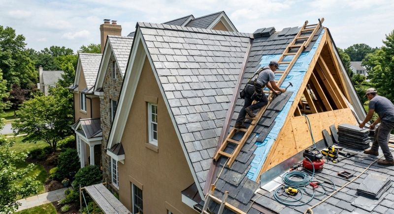 Slate Shingles Repair in Greene County, OH