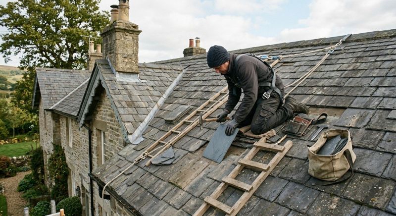 Slate Shingles Repair in Madison County, OH