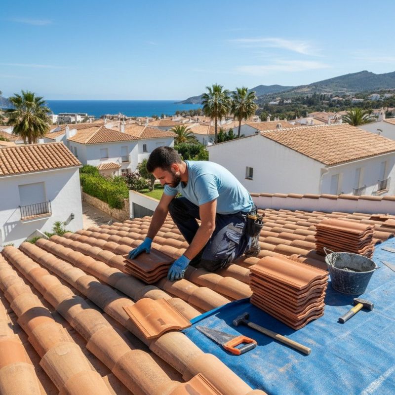 Spanish Tile Roof Repair in Springfield, OH