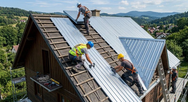 Steel Roof Installation in Springfield, OH