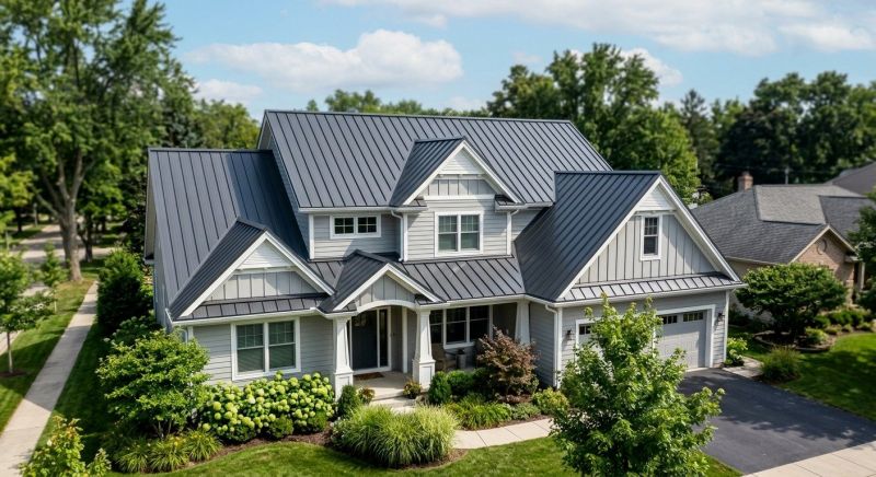Steel Roof Replacement in Troy, OH