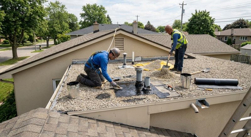 Tar And Gravel Roof Repair in Greene County, OH