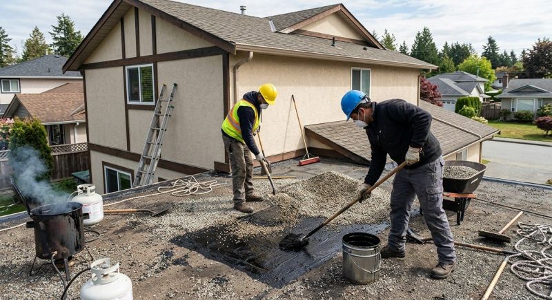 Tar And Gravel Roof Repair in Springfield, OH