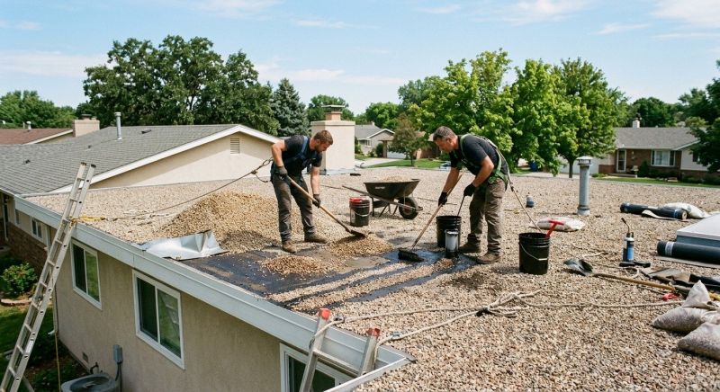 Tar And Gravel Roof Repair in Miami County, OH