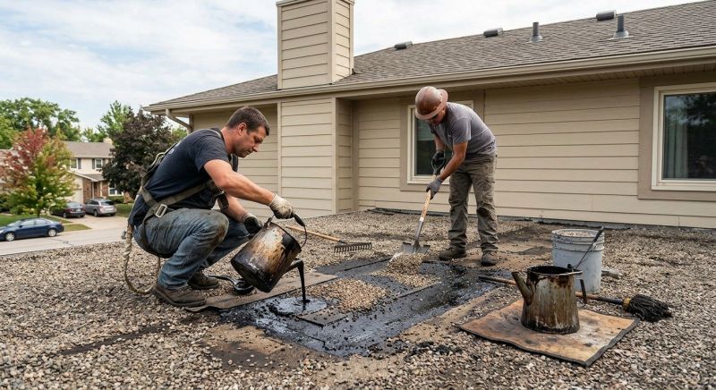 Tar And Gravel Roof Repair in West Liberty, OH