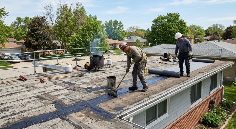 Tar Roof Repair in Dayton, OH