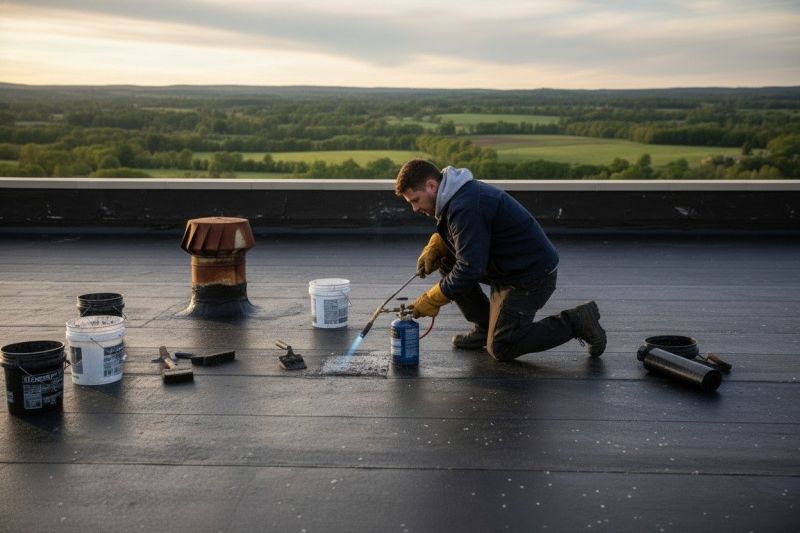 Tar Roof Repair in Springfield, OH