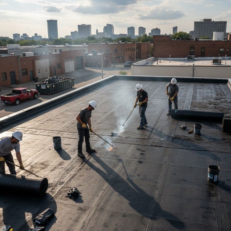 Tar Roof Replacement in Jamestown, OH