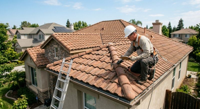 Tile Roof Inspection in Springfield, OH