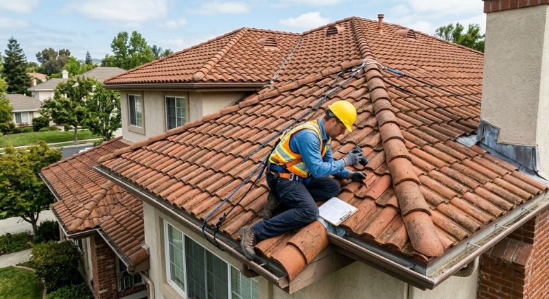 Tile Roof Inspection in Springfield, OH